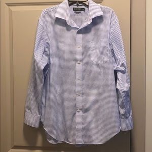 Ralph Lauren Blue checked button up